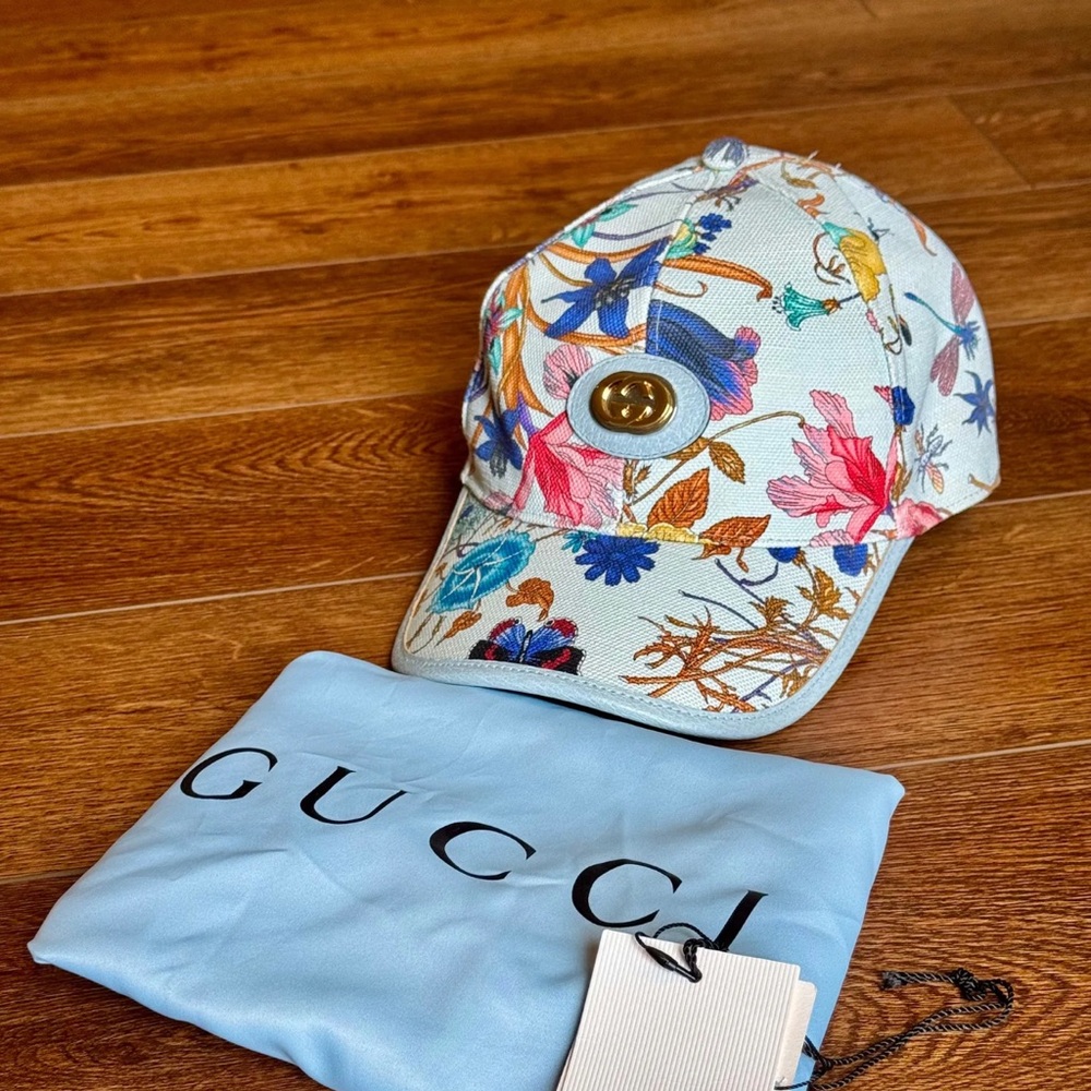 *Rare* Gucci Flora Baseball Cap - Picture 5 of 5